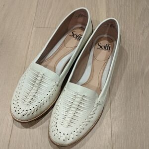 Soft leather loafers